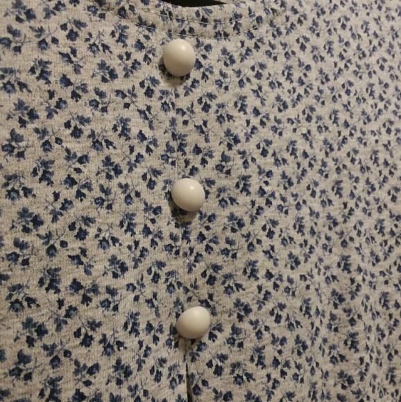 Floral Print Tunic Top Size S EUC - Picture 3 of 7